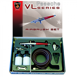 PAASCHE VL DOUBLE ACTION SIPHON FEED AIRBRUSH SET